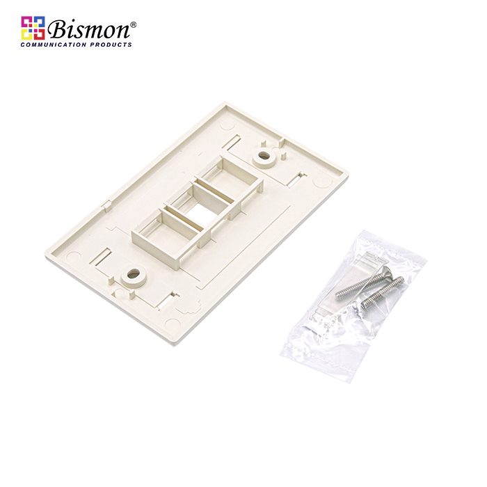1 Port RJ45 Wall Plate (แผงหน้ากาก 1 ช่อง สำหรับคอม)